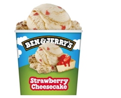 Ben & Jerry's Aardbeien Cheesecake 465ml